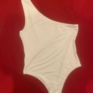 Bodysuit one shoulder